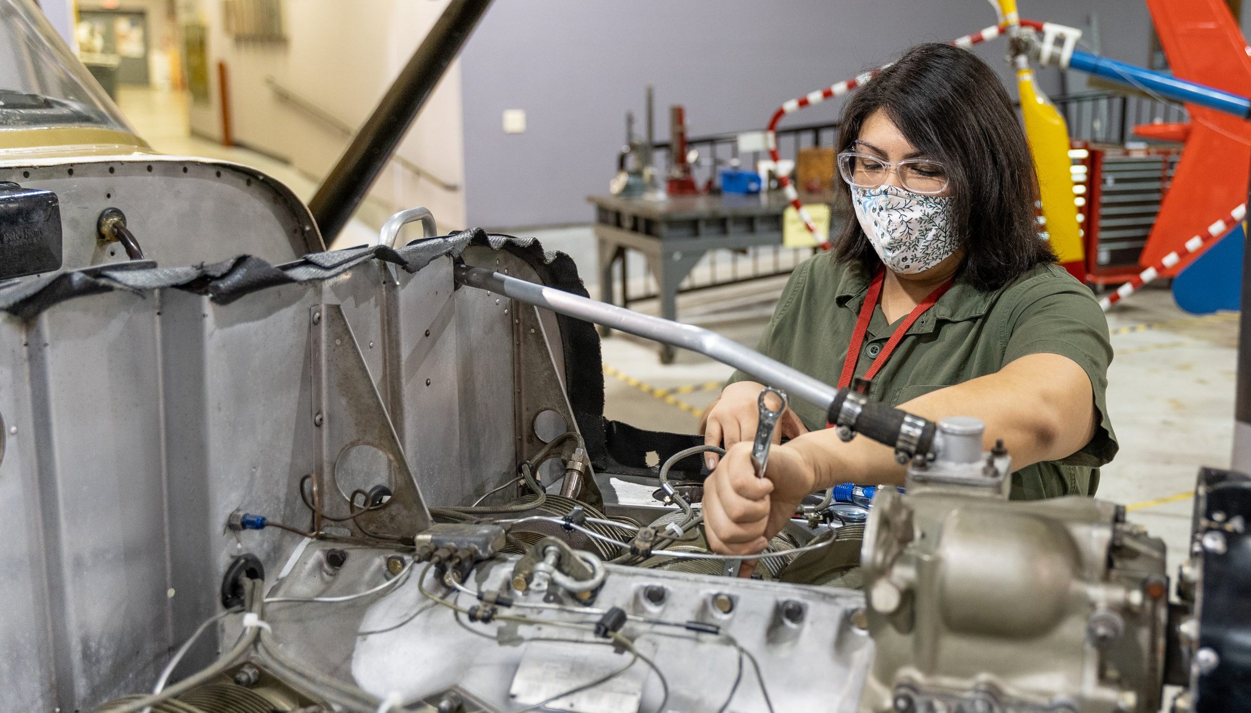 Enroll Now for EvCC’s Aviation Maintenance Technician School Second-Shift Spring Classes