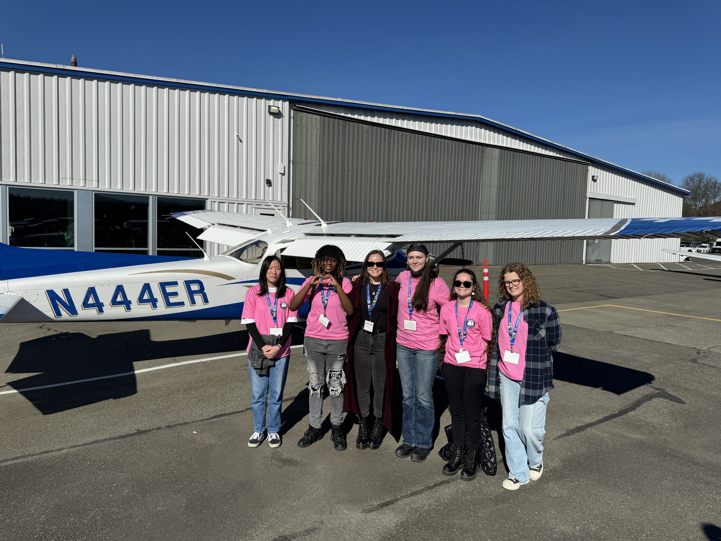 Girls In Aviation Day Visits Renton Airport